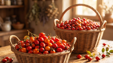 Vitaminas C + erškėčių uogos + bioflavonoidai